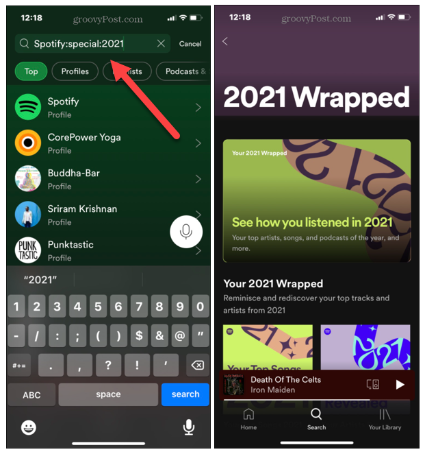 如何查找和分享您的 Spotify Wrapped 2021 如何查找和分享您的 Spotify Wrapped 2021