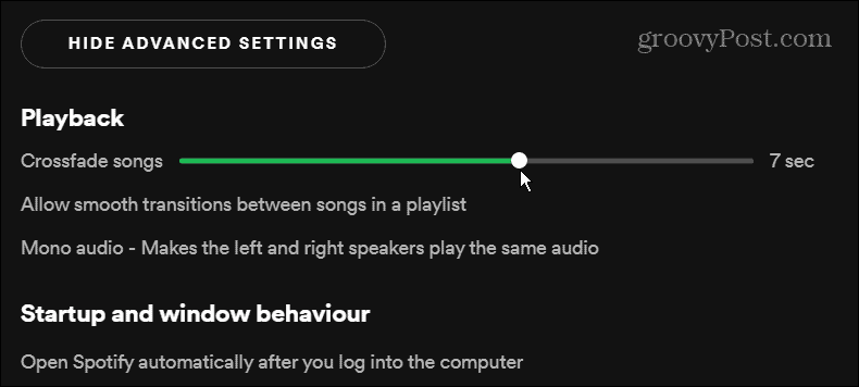 如何在 Spotify 上淡入淡出,电脑版设置 如何在 Spotify 上淡入淡出,电脑版设置