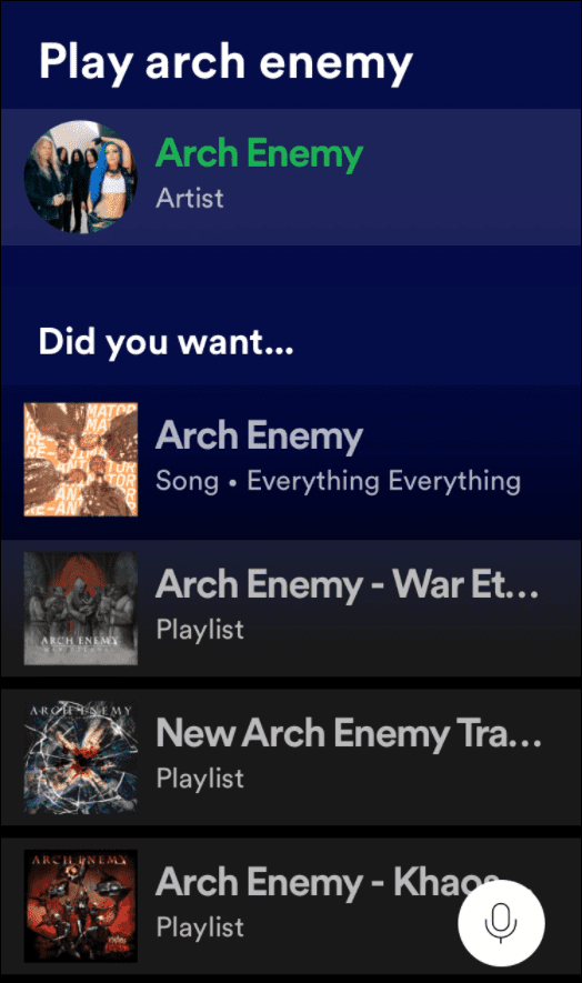 如何使用 Spotify 语音命令 如何使用 Spotify 语音命令